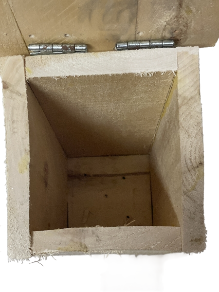 Nichoir de type Boîte aux lettres