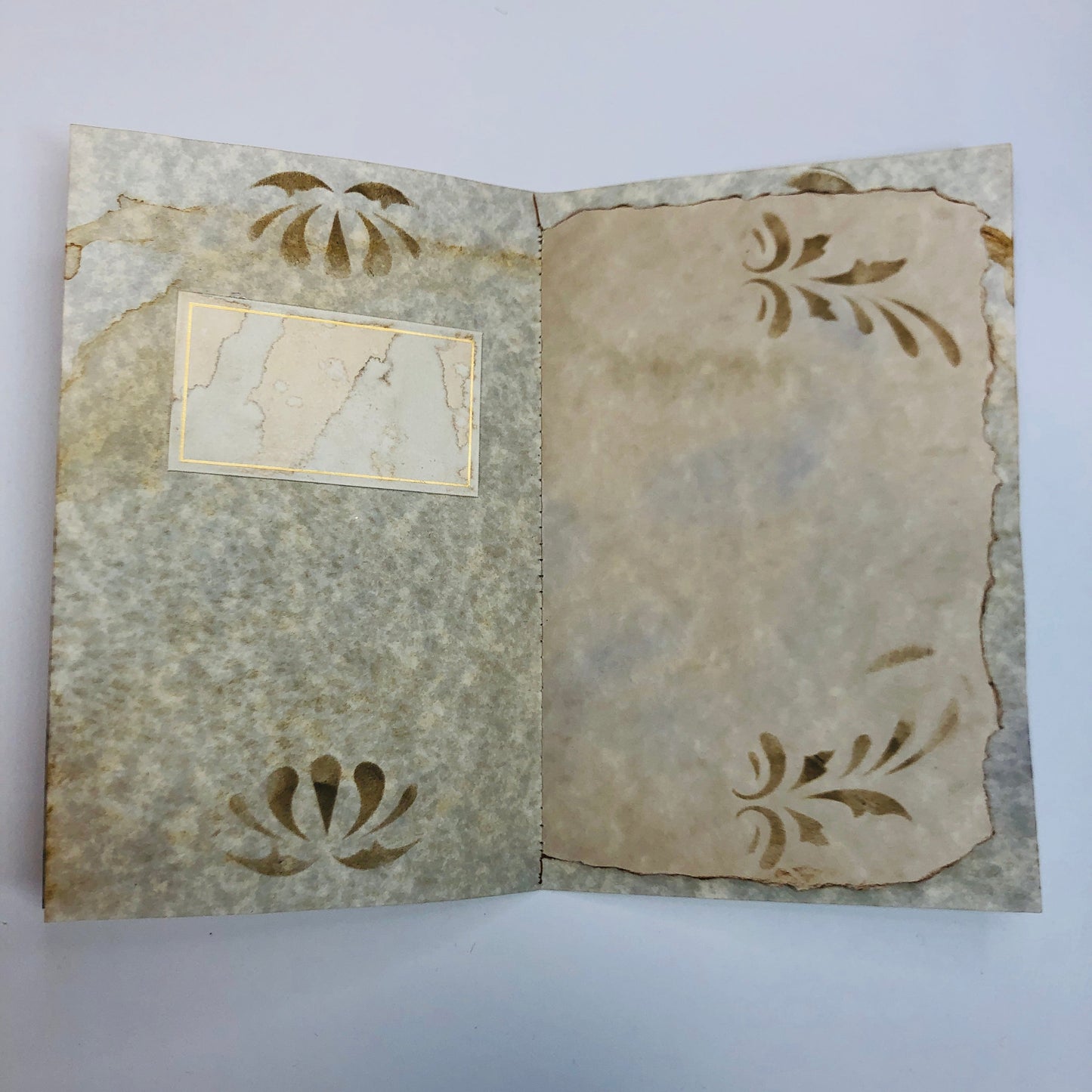 Carnet de pensées - Dentelle imprimée avec Saint-Michel Archange