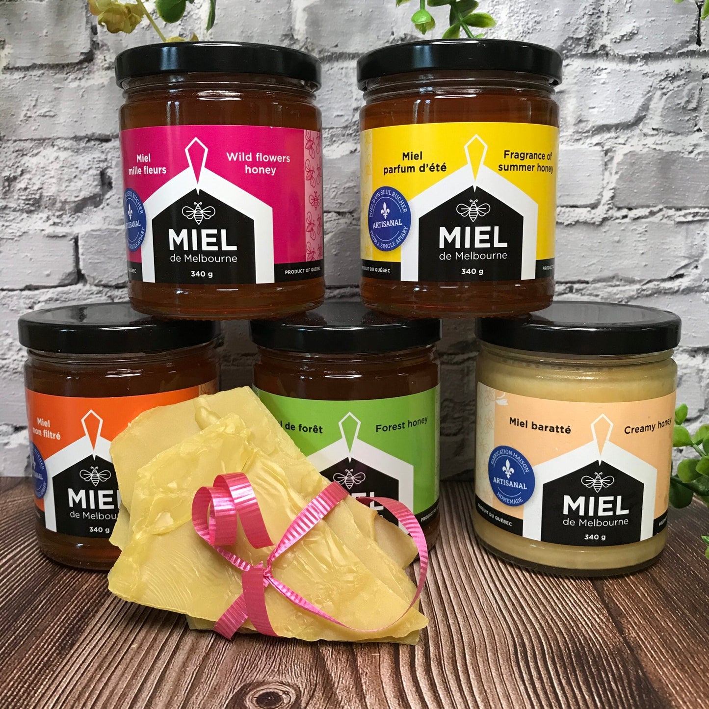 Miel de Melbourne – Collection de dégustation (5 pots)