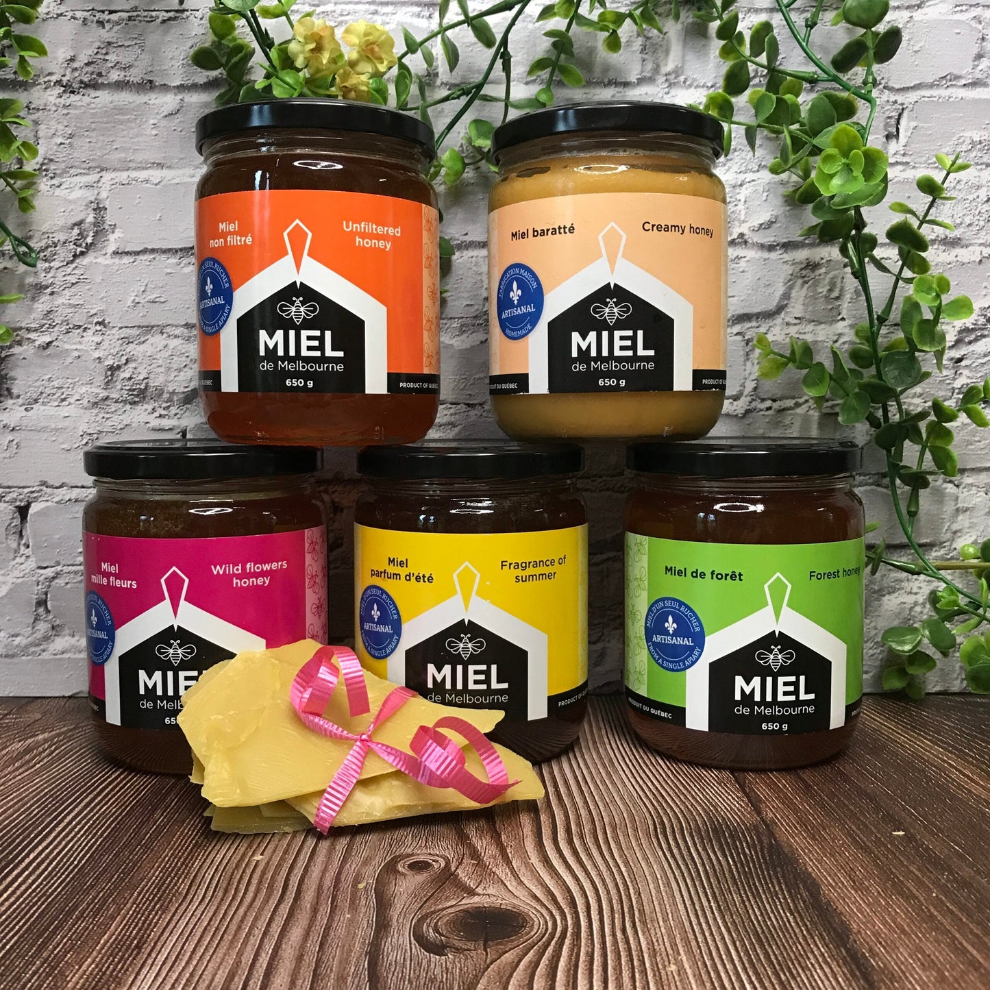 Miel de Melbourne – Collection de dégustation (5 pots)