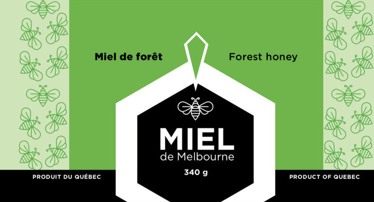 Miel de Melbourne – Miel de forêt (6 pots)